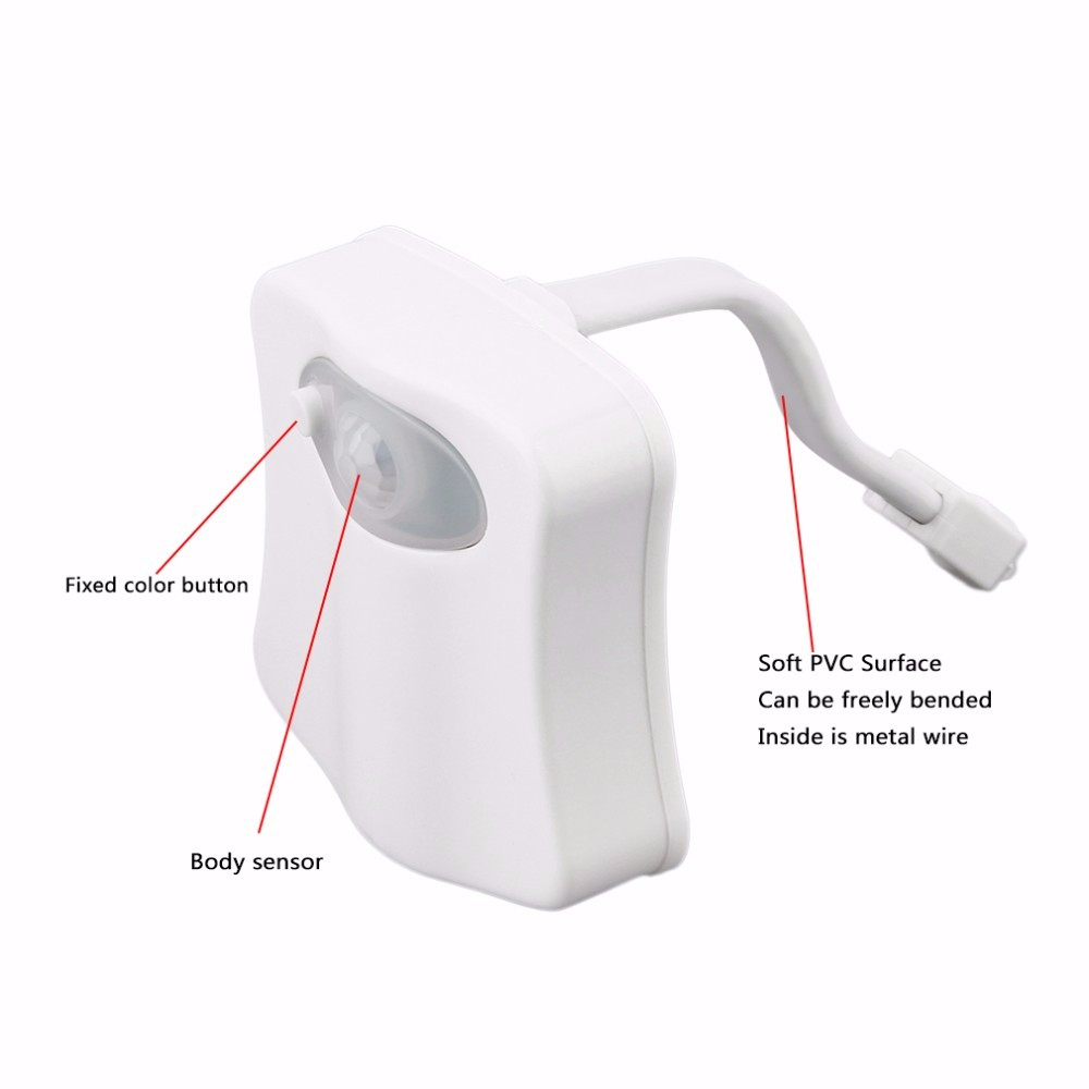 Smart Toilet Seat with Motion Sensor and Night Light Smart Toilet Seat with Motion Sensor and Night Light