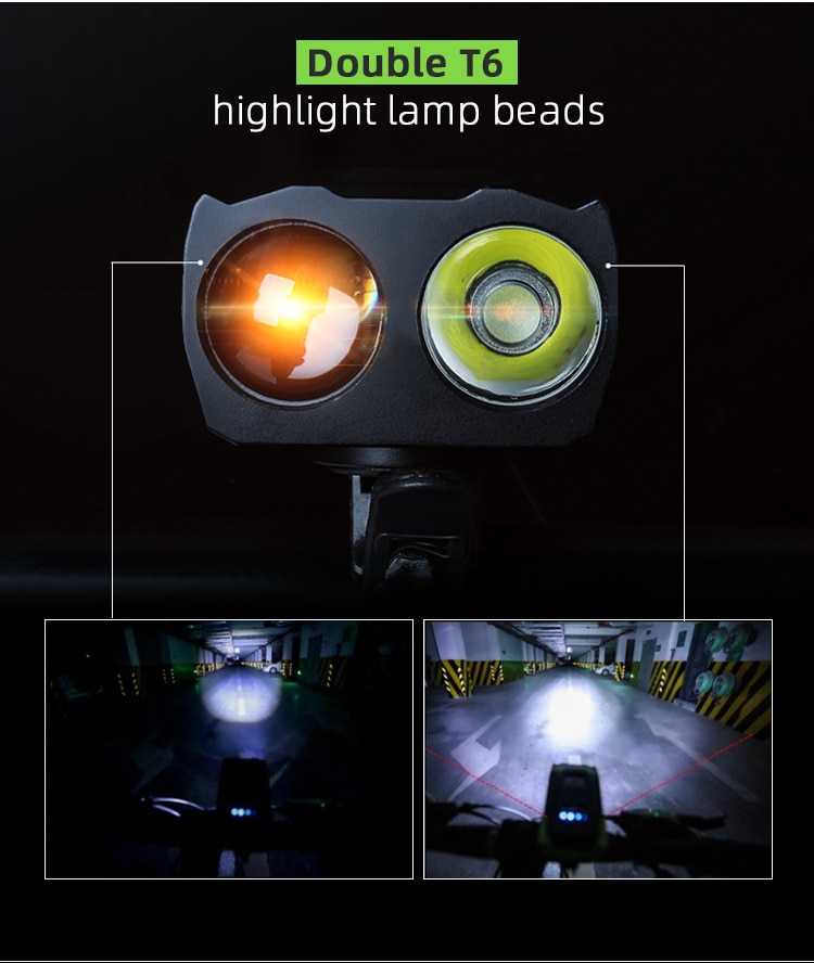 4000 mAh Bicycle Front Light 4000 mAh Bicycle Front Light