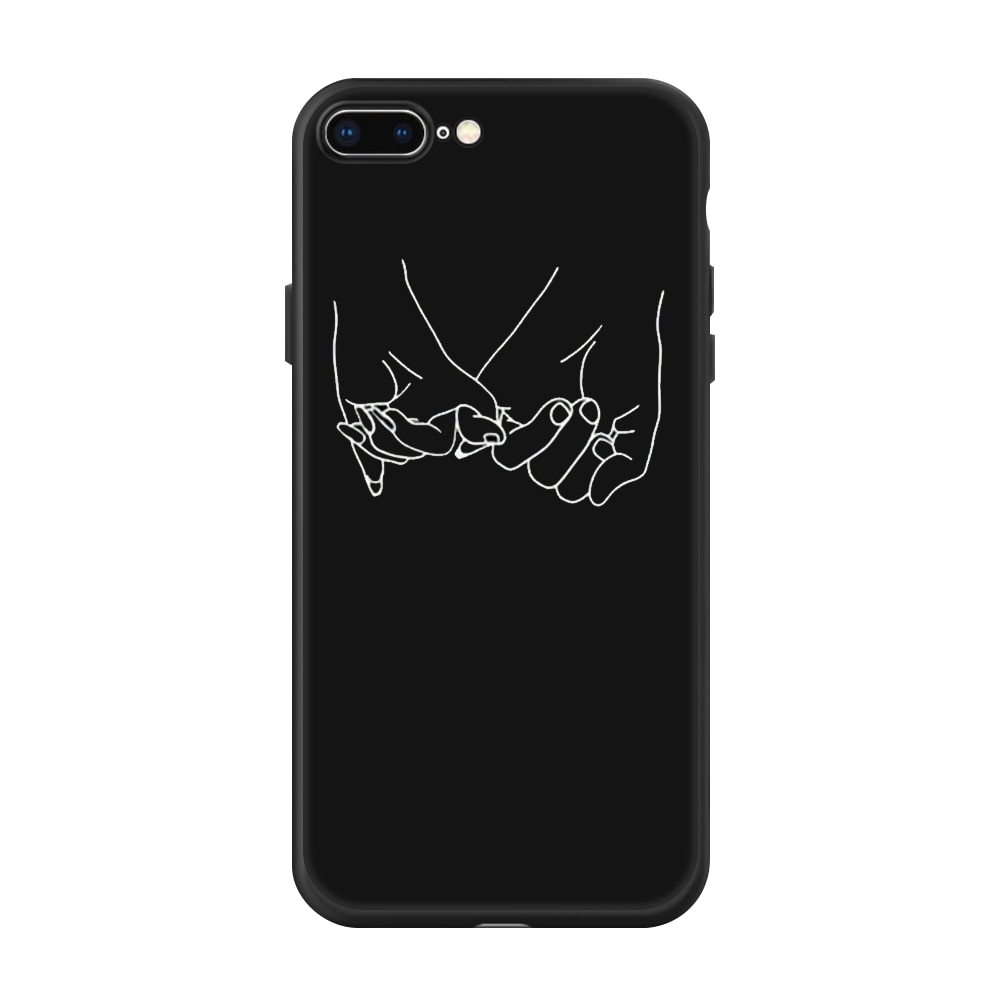 Black Silicone Phone Case for iPhone