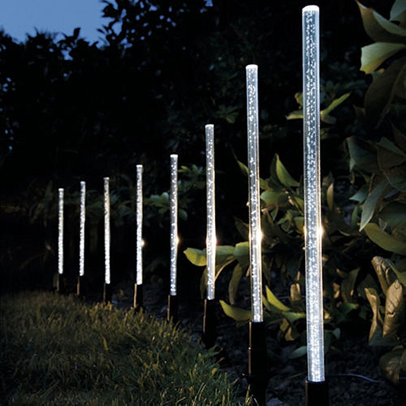 Creative Solar Power Tube Garden Lights