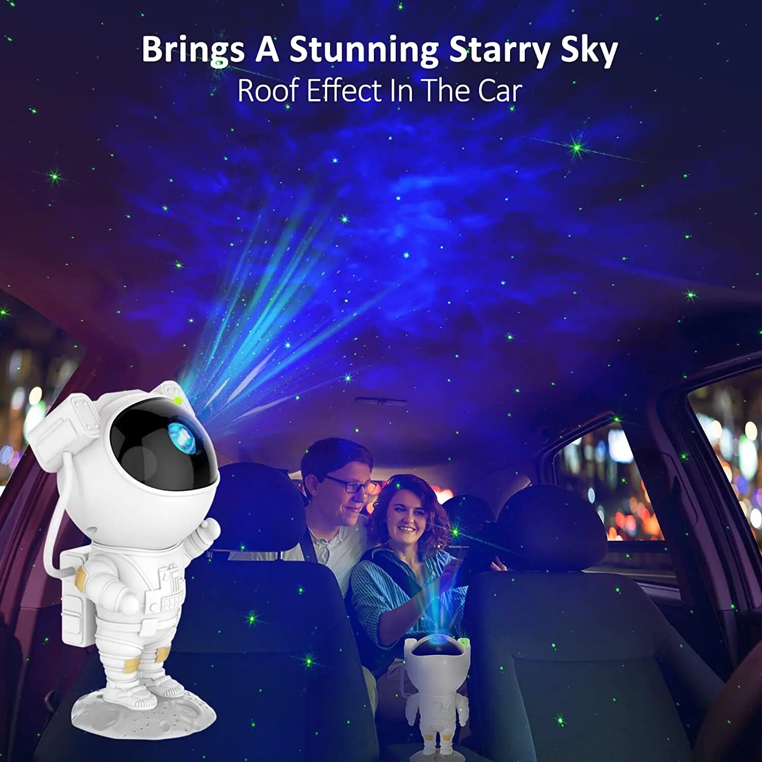 LED Galaxy Night Light Projector