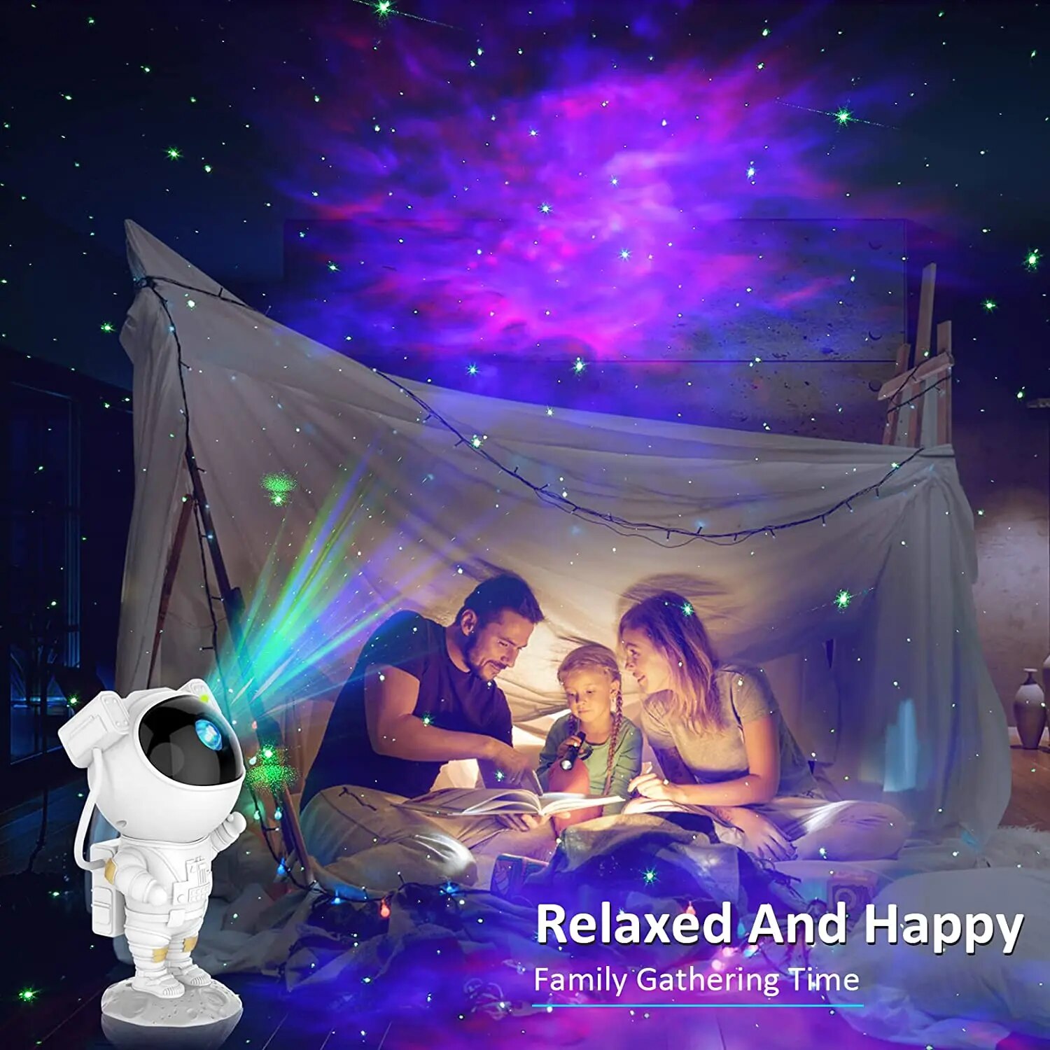 LED Galaxy Night Light Projector