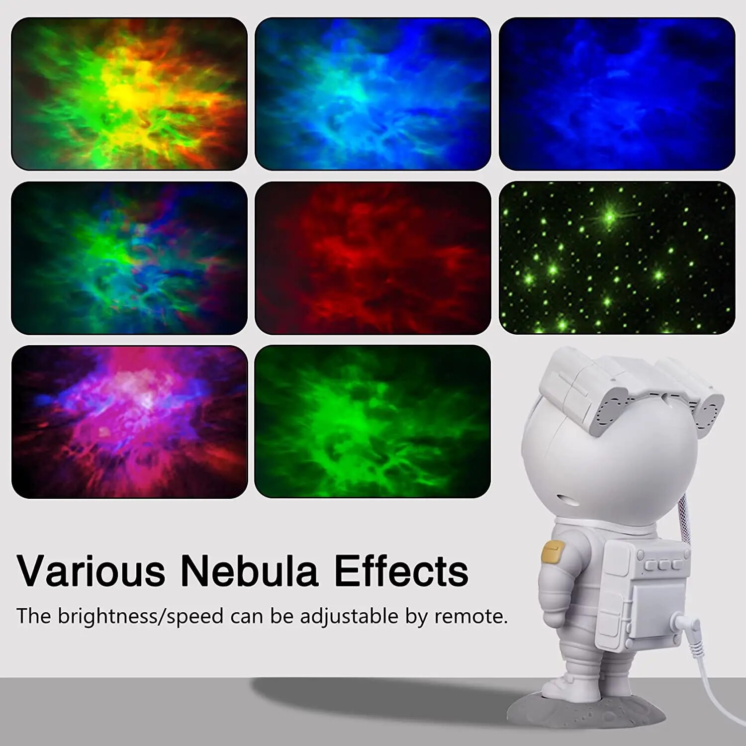 LED Galaxy Night Light Projector